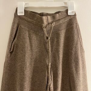 Uniqlo Brown Wide-Leg Pants